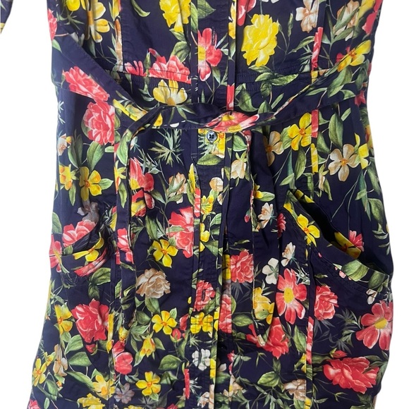 Marissa Webb X RTR Multi Floral Printed Puff Sleeve Dress - Size 8 - Picture 12 of 14